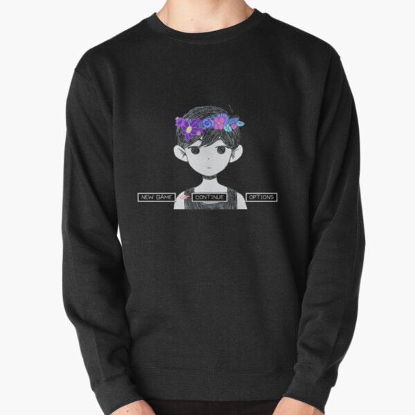 OMORI Crown Flowers Pullover Sweatshirt RB1808 product Offical Omori Merch