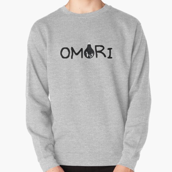 omori balck and white 3 Pullover Sweatshirt RB1808 product Offical Omori Merch